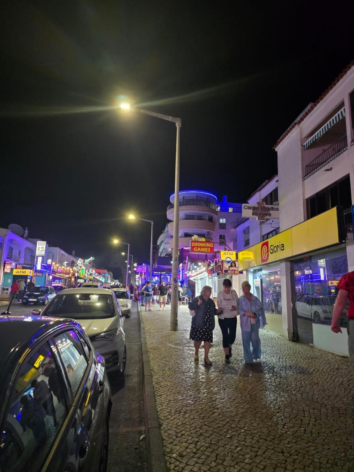 Studio Rua Dos Bares Em Albufeira Exterior foto